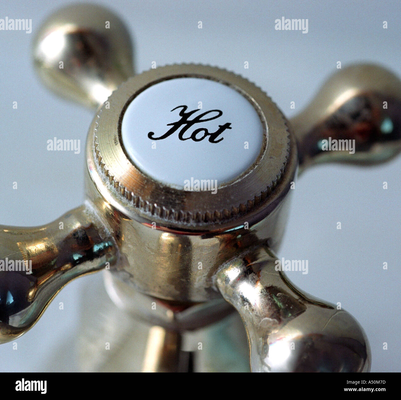 Hot Tap Stock Photo