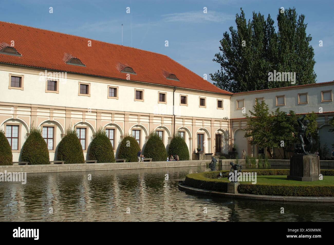 Wallenstein Gardens, Prague Czech Republic Stock Photo Alamy