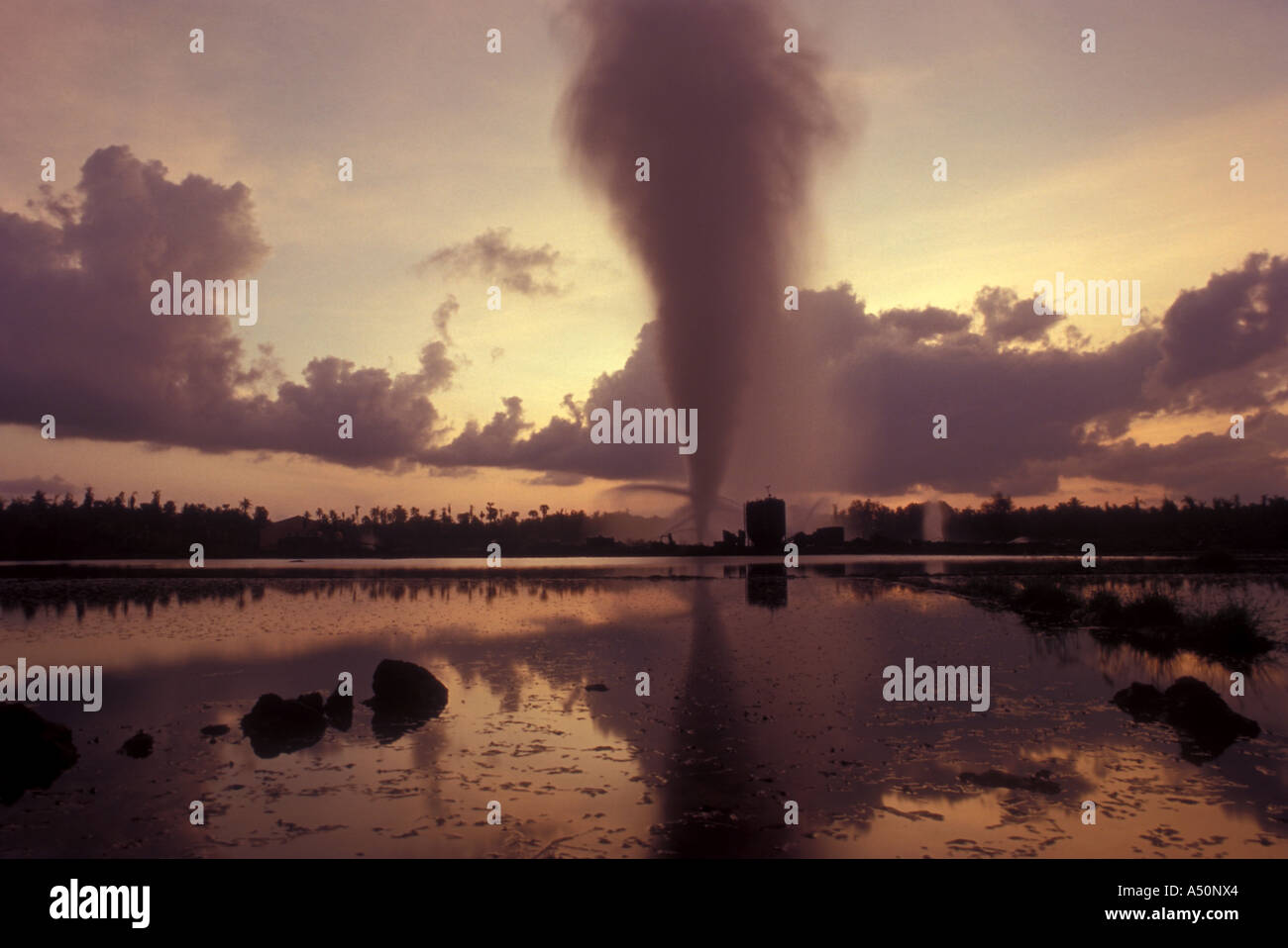 ONGC Oil Rig Stock Photo - Alamy