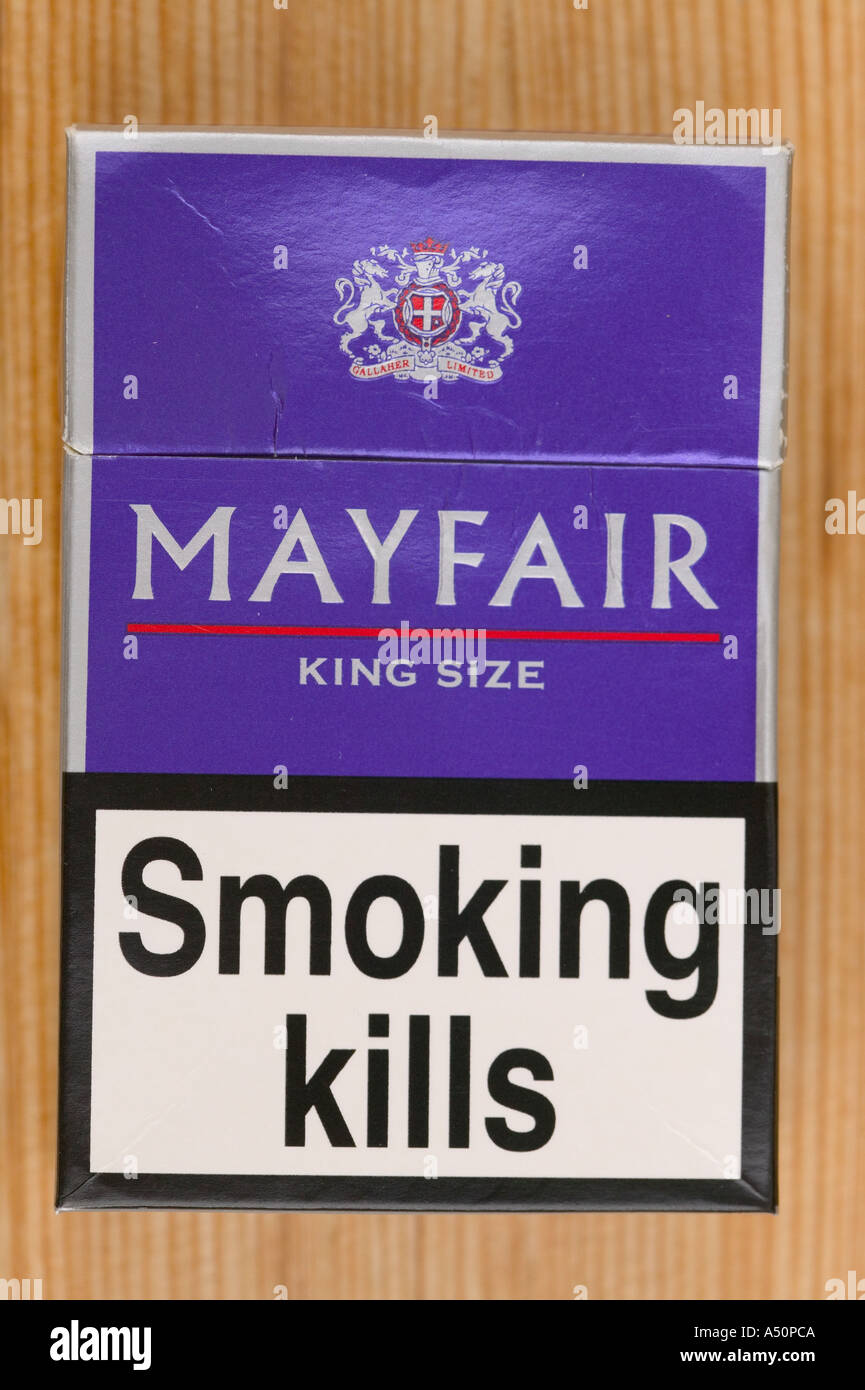 Cigarette packet health warning hires stock photography and images Alamy