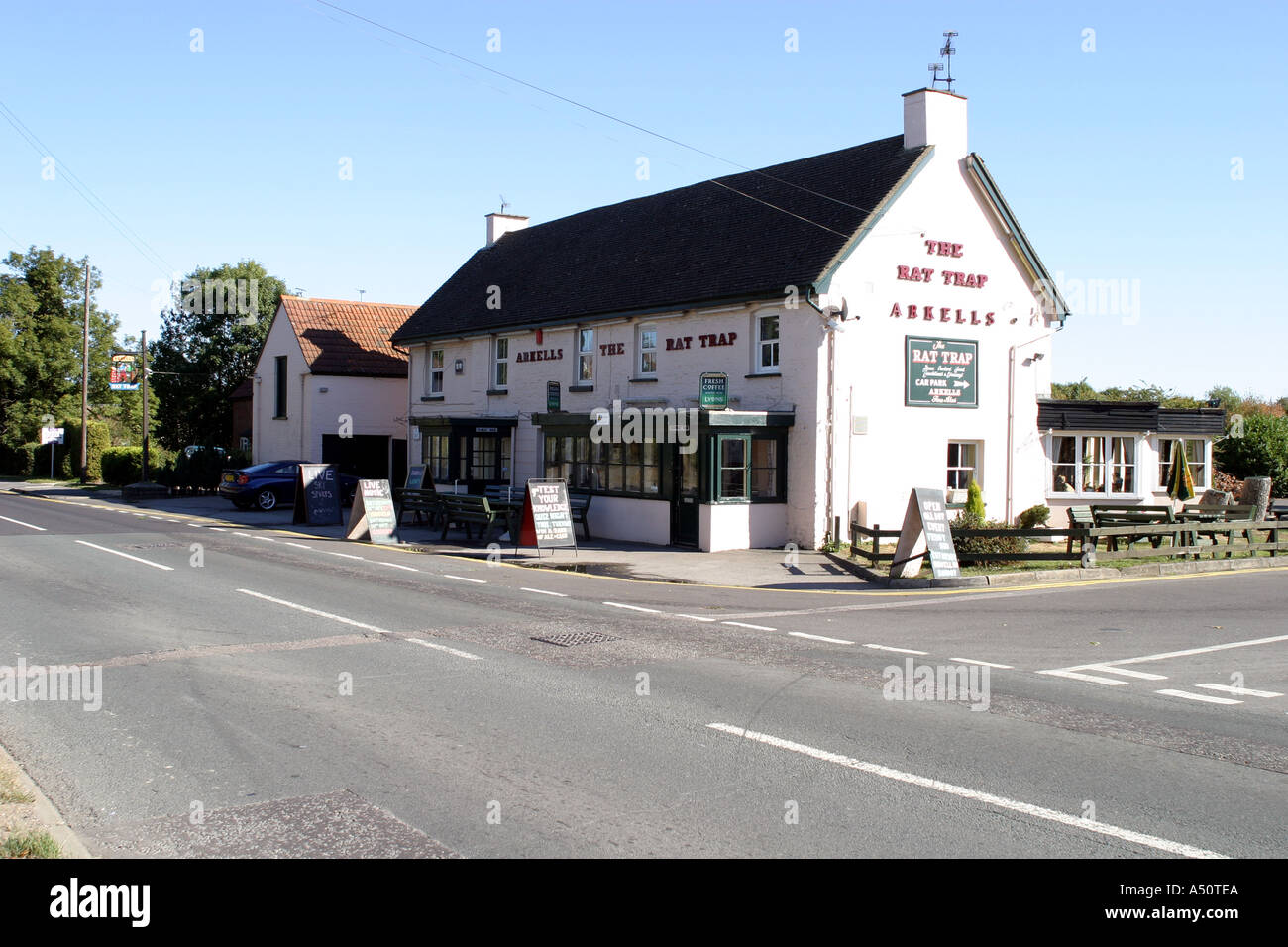 The Rat Trap public house in Stratton St Margaret Swindon Stock Photo
