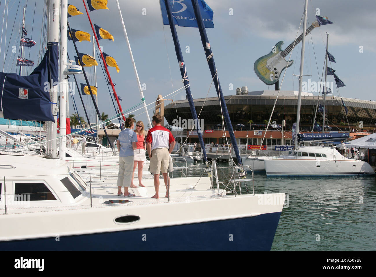 Miami Florida,Biscayne Bay water,Miami,International Boat Show,Bayside