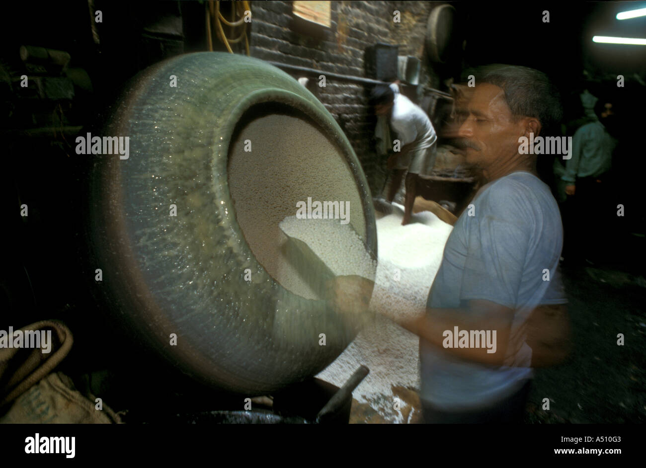 Chakki or flour mill Stock Photo