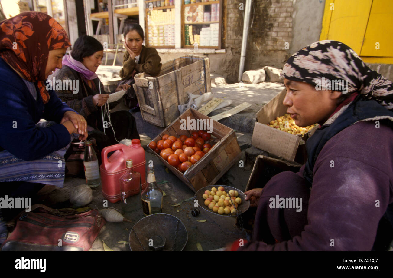 A person selling fruits Stock Photo