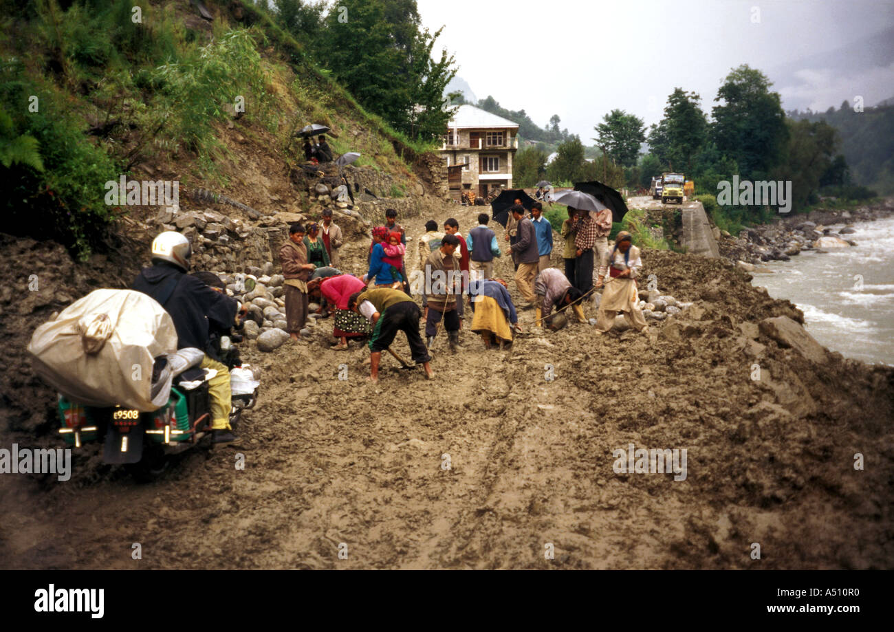 Reworking the road Stock Photo - Alamy