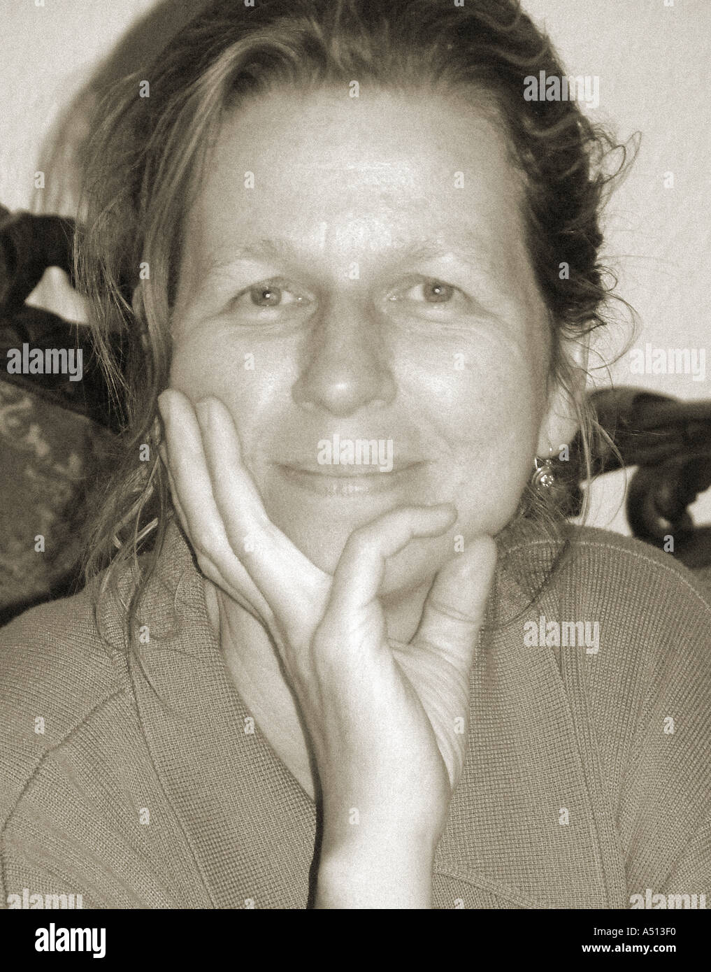 Middle age face hi-res stock photography and images - Alamy