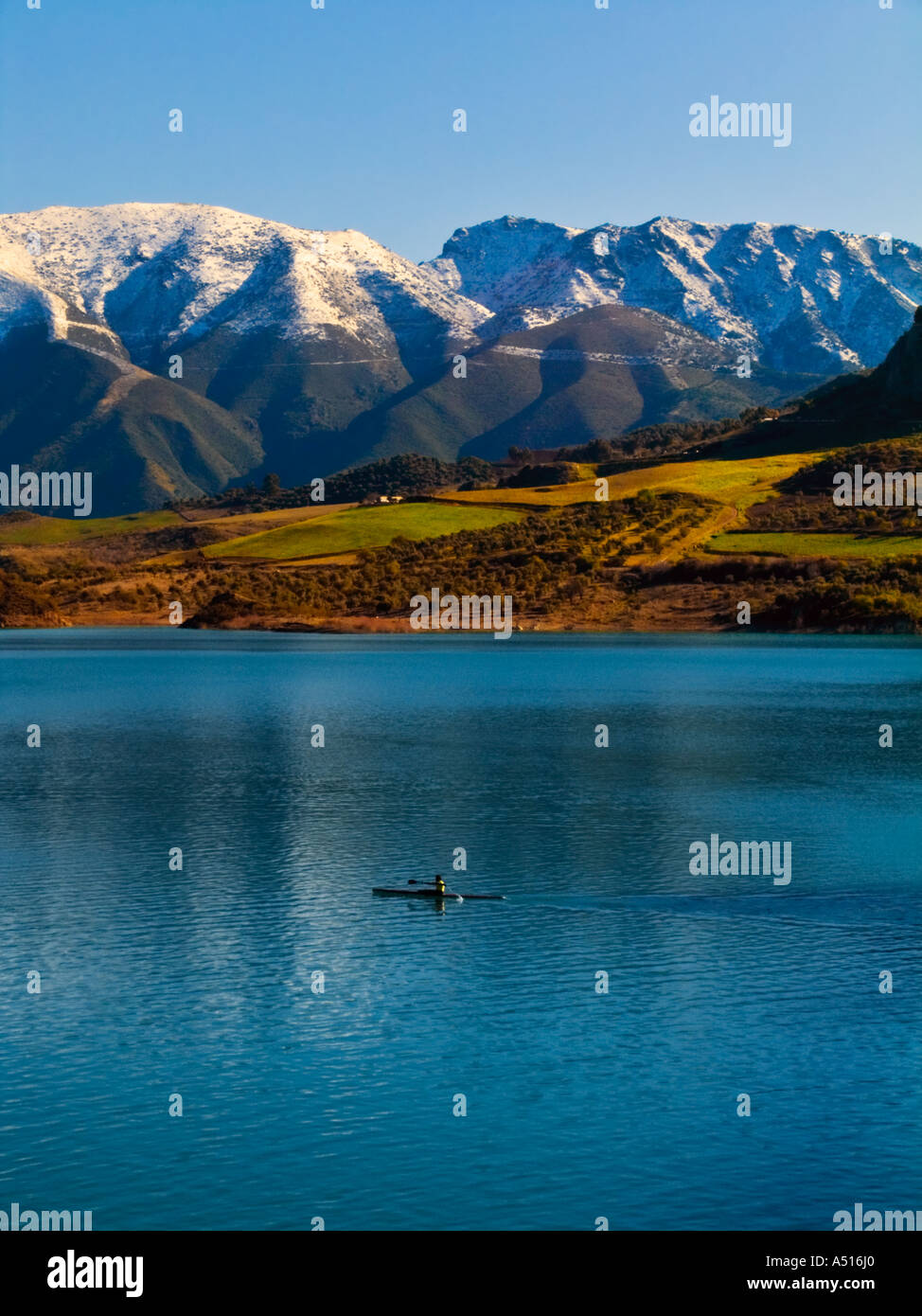 Lake Zahara, Zahara de la Sierra, Spain Stock Photo - Alamy