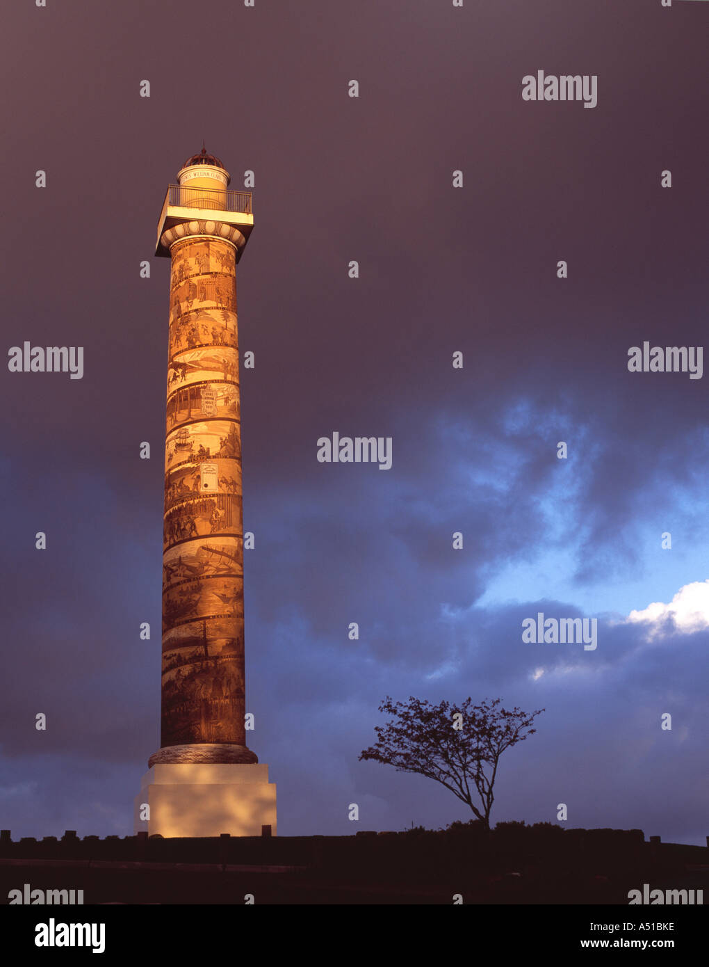 Astroia Column The Astoria Column Stock Photo - Alamy