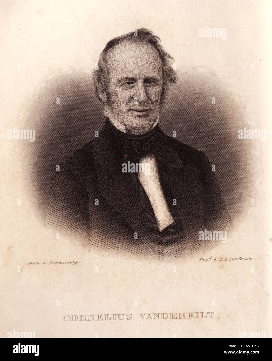 Cornelius vanderbilt hi-res stock photography and images - Alamy