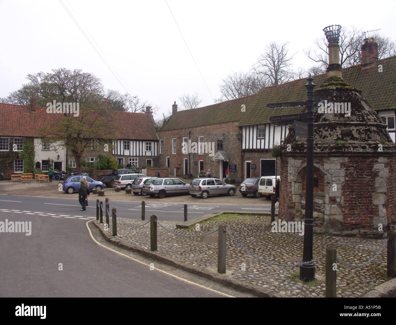 Little Walsingham Norfolk England Stock Photo Alamy