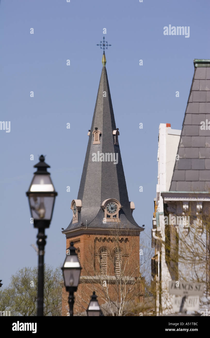 St Anne's Episcopal Church Annapolis Maryland Stock Photo Alamy