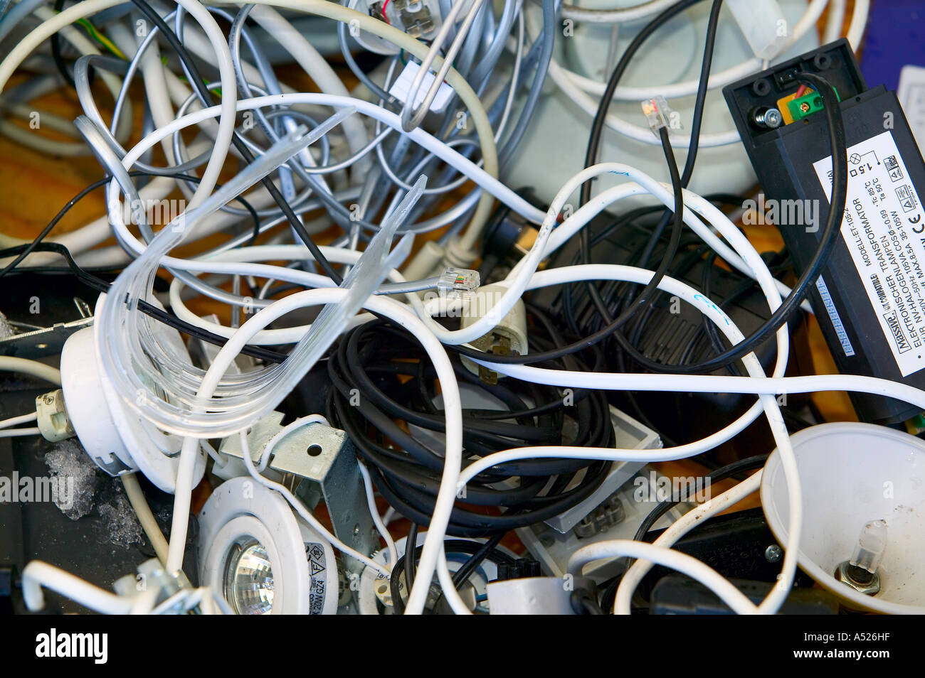 Electrical waste Stock Photo 6384286 Alamy