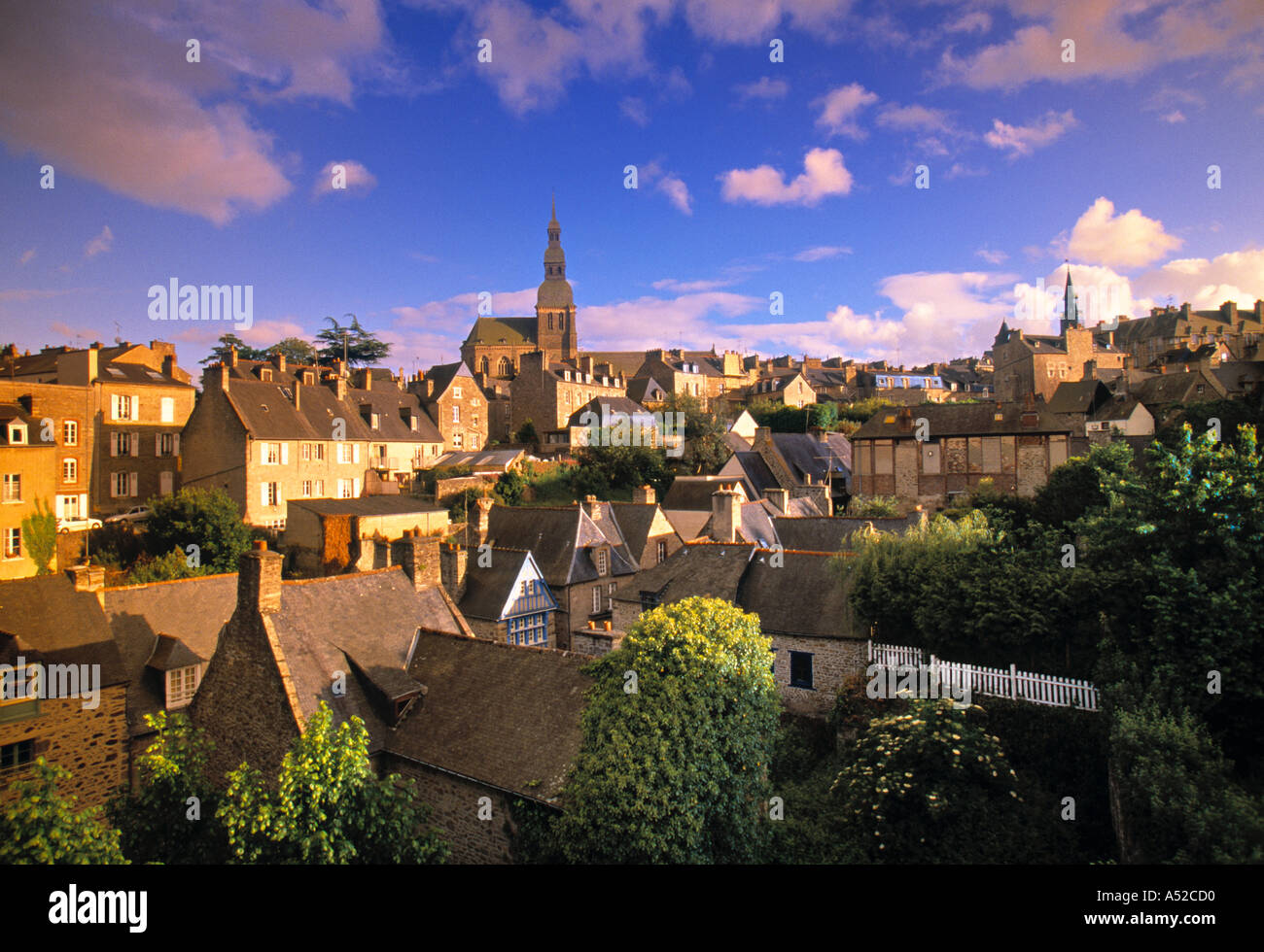 Dinan, Cotes-d'Armor, Brittany, France Stock Photo - Alamy