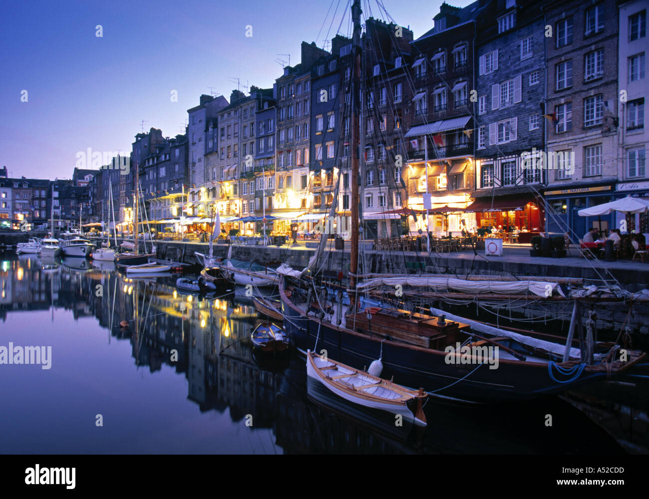 Old Port, Honfleur, Normandy, France Stock Photo Alamy