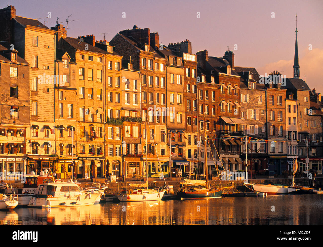 Old Port, Honfleur, Normandy, France Stock Photo Alamy