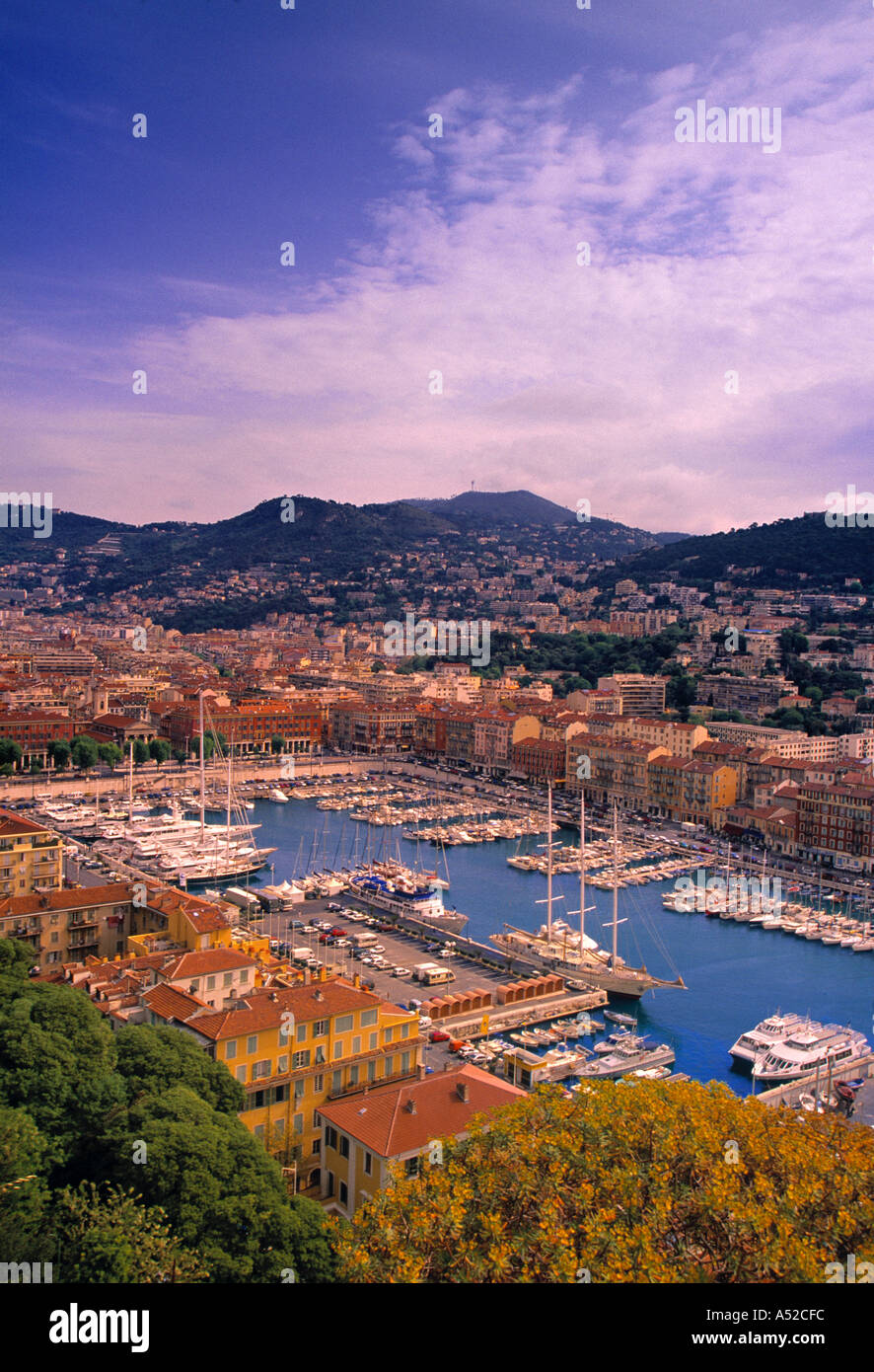 Old Port, Nice, Cote d'Azur, France Stock Photo Alamy