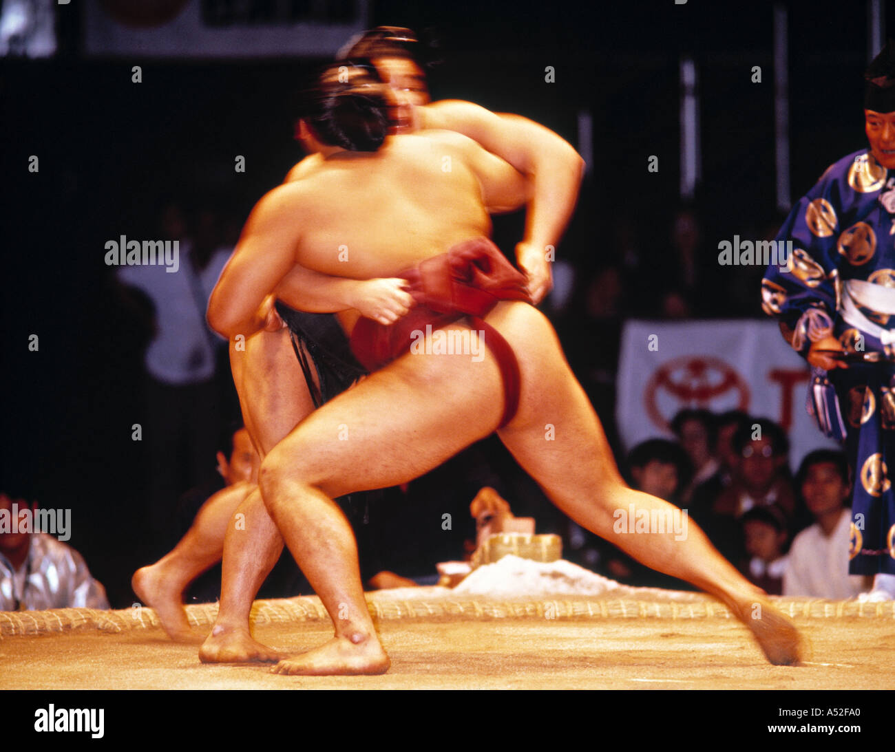Sumo Wrestlers, Japan Stock Photo