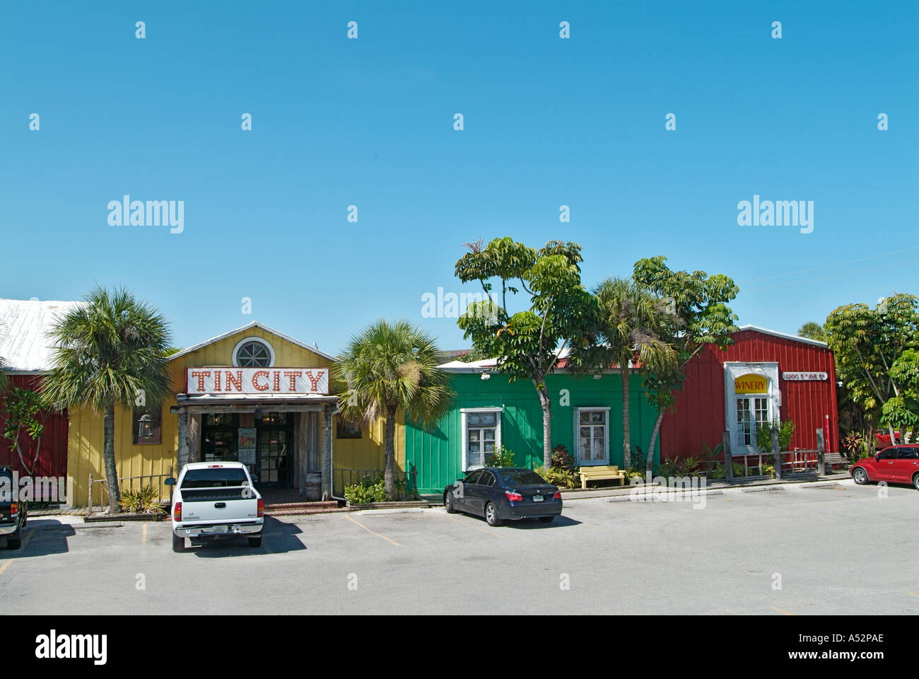 Tin City Naples Florida shops shopping area Stock Photo 3649197 Alamy