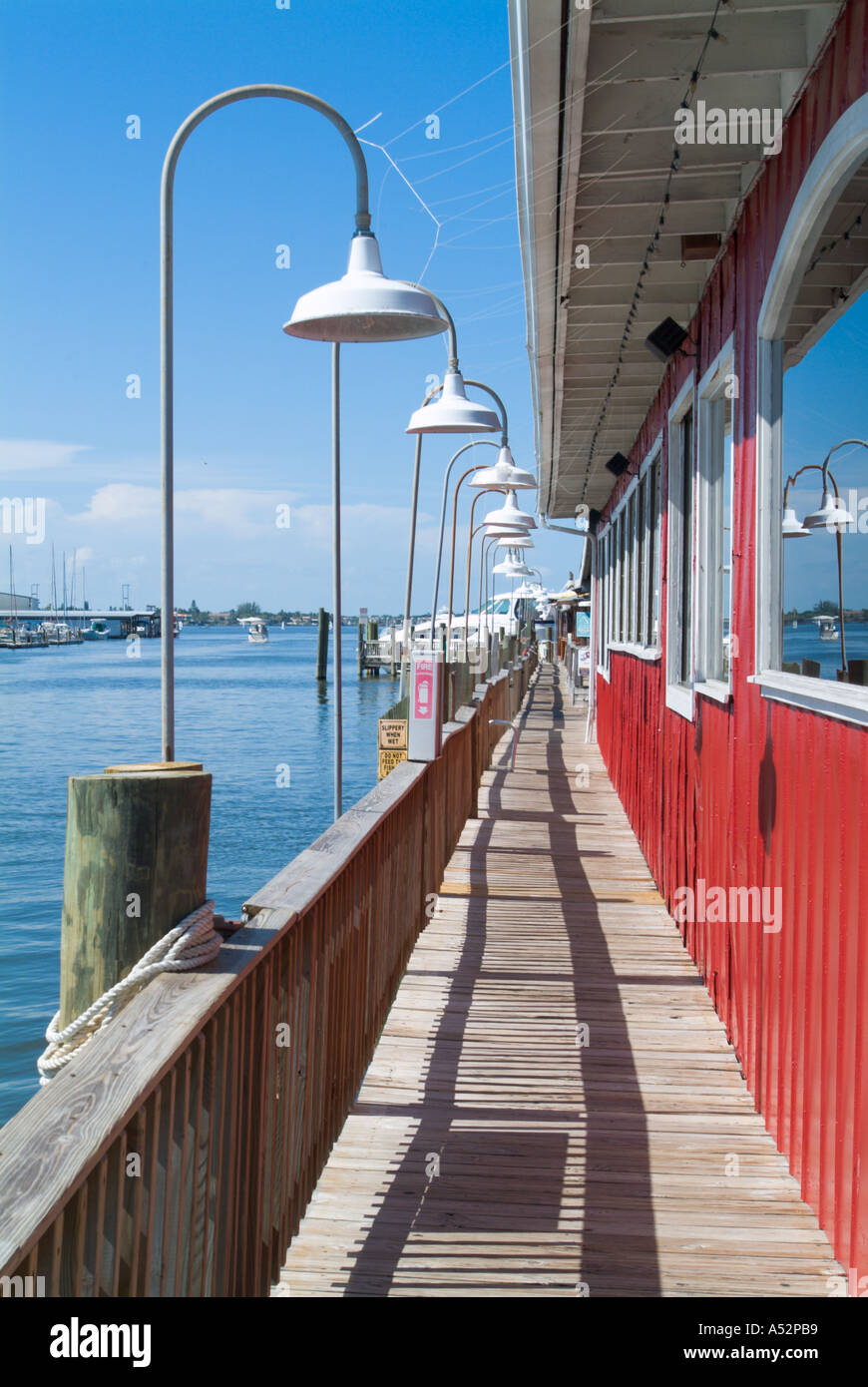 Tin City Naples Florida shops shopping area Stock Photo Alamy