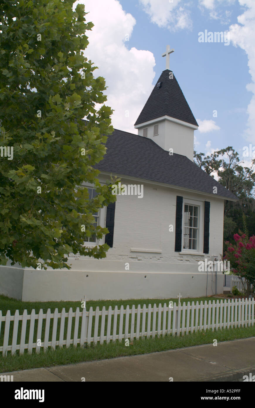 Our Lady Star Of The Sea Chapel 1843 St Mary S Georgia Stock Photo Alamy