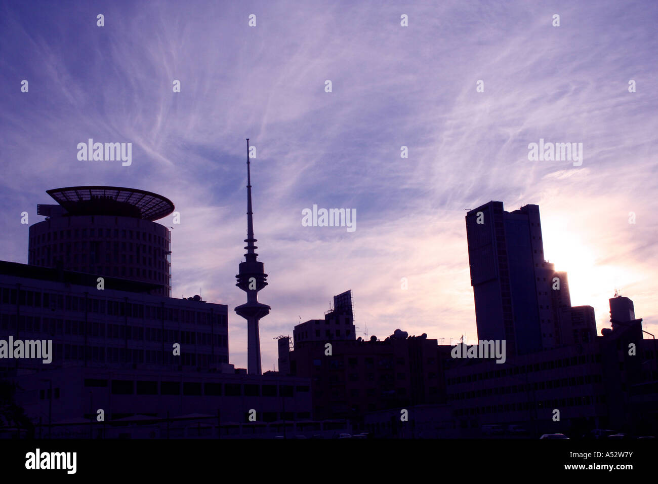 kuwait city skyline Stock Photo - Alamy