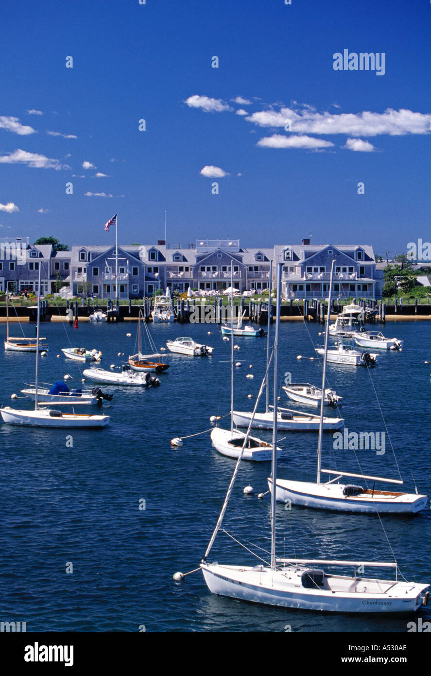 Nantucket Town, Nantucket Island, Massachusetts, USA Stock Photo