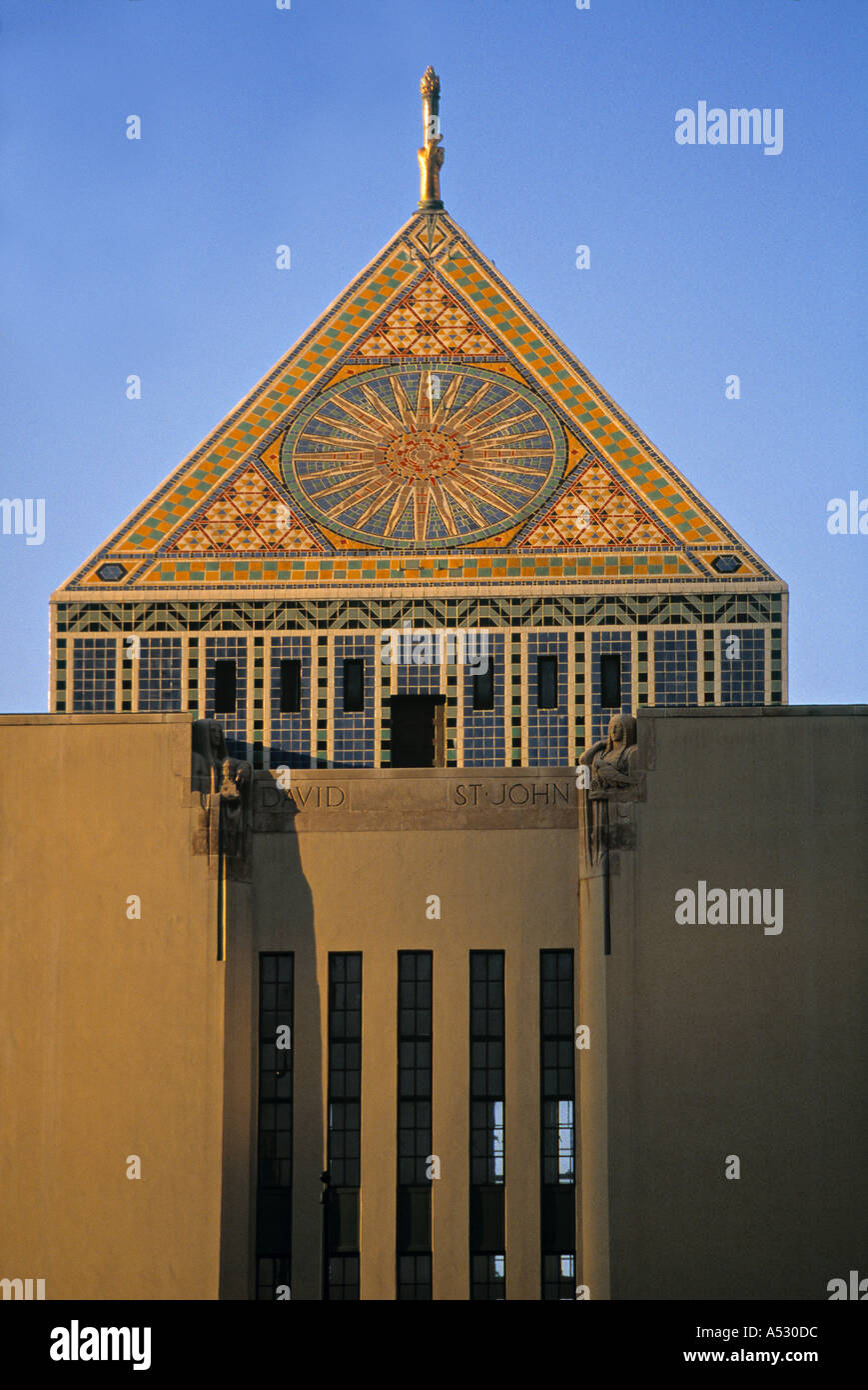 central-library-los-angeles-california-usa-stock-photo-alamy