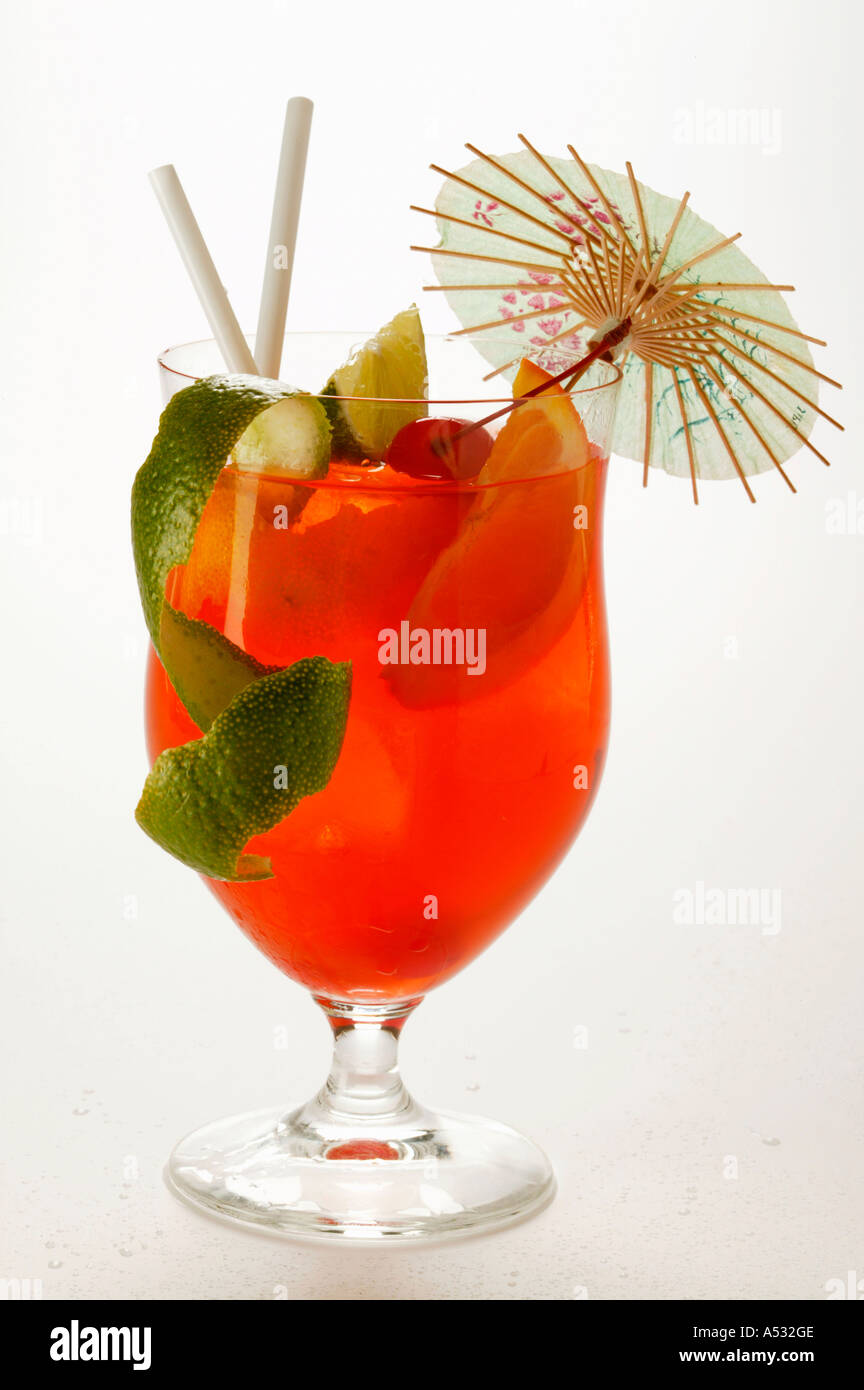 Summer fruit cocktail hi-res stock photography and images - Alamy