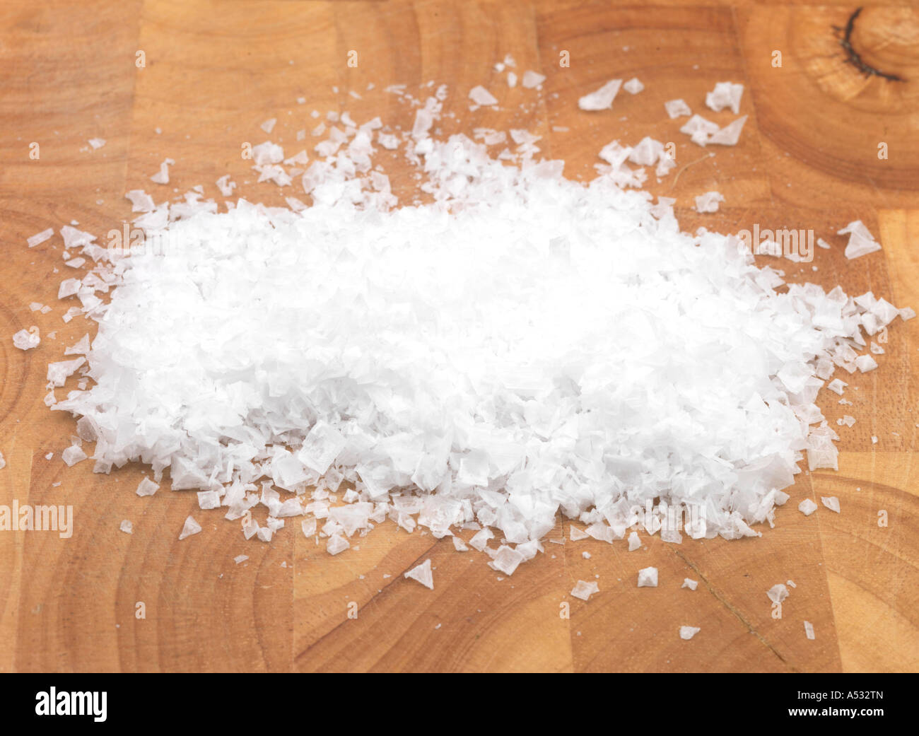 Sea Salt Flakes Stock Photo Alamy