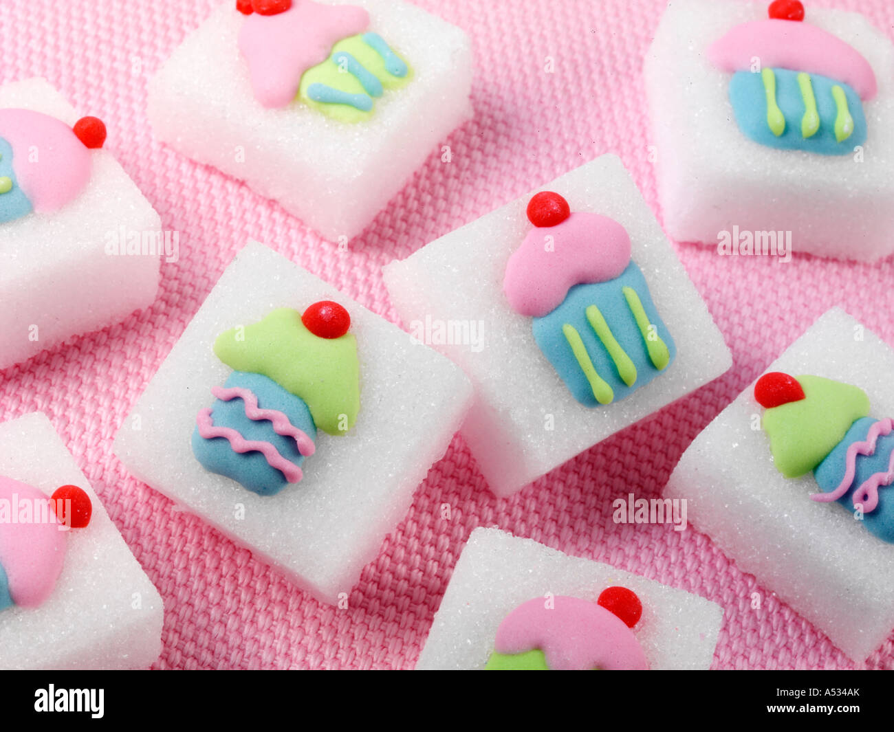 Fancy Sugar Cubes Stock Photo 11181306 Alamy