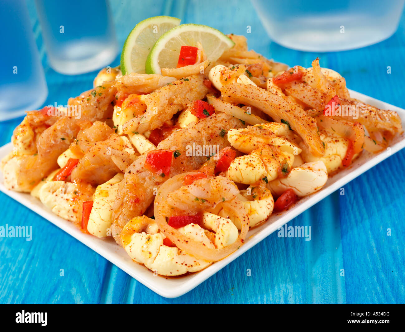 JAMAICAN SALT FISH AND ACKEE Stock Photo Alamy