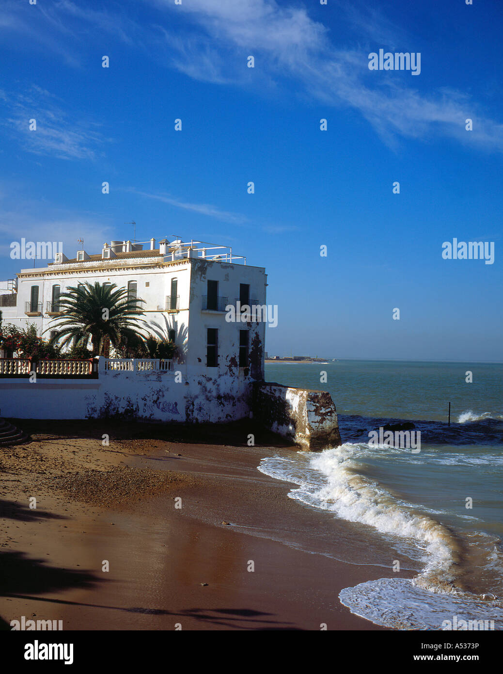 city of Chipiona Spain Europe Andalusia Andalusia Cadiz Province. Photo by Willy Matheisl Stock Photo