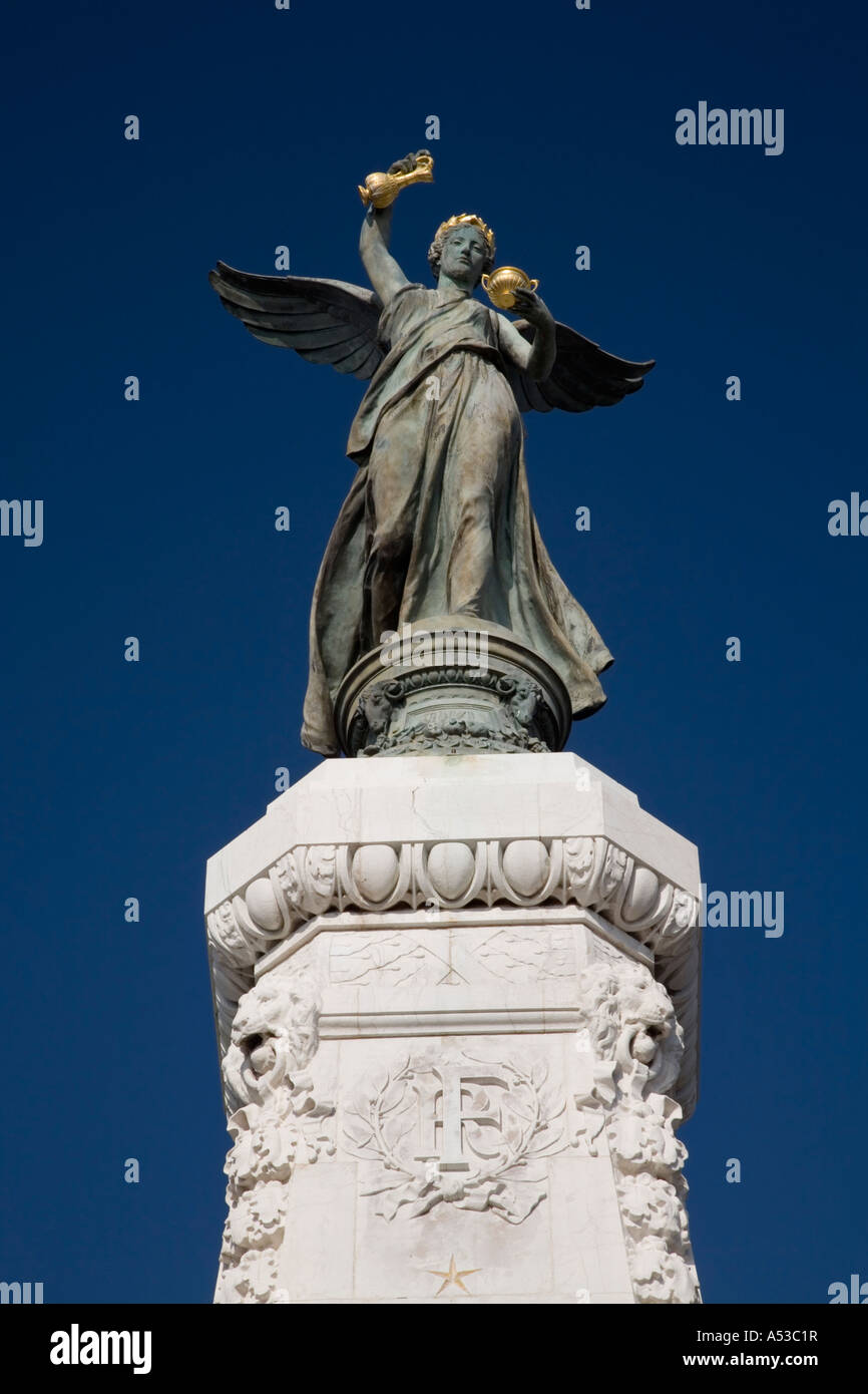 Nike, memorial to commemorate significant events in the history of Nice,  France Stock Photo - Alamy