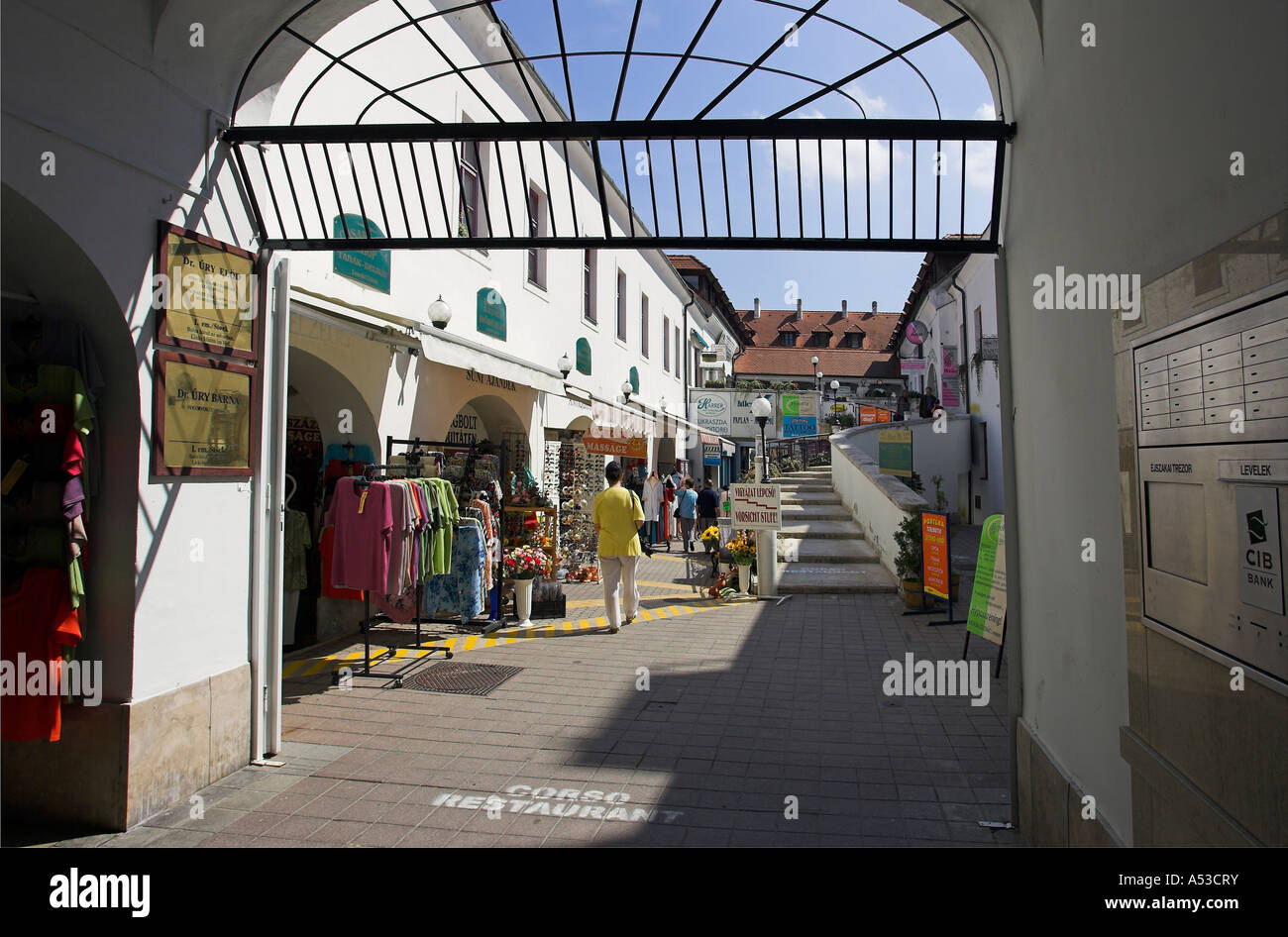 Sopron Ungarn Stock Photo