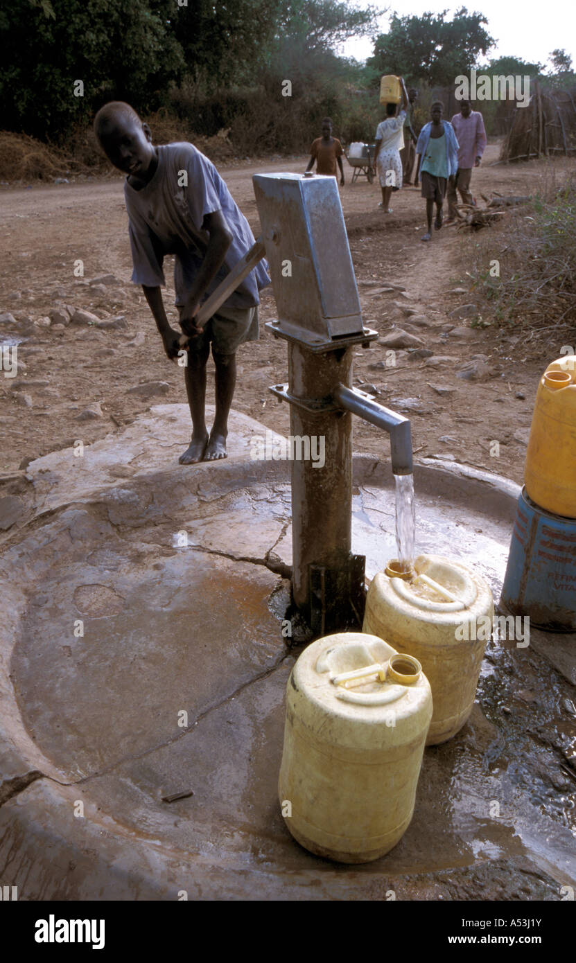 ha0853 6073 south sudan water pump narus country developing
