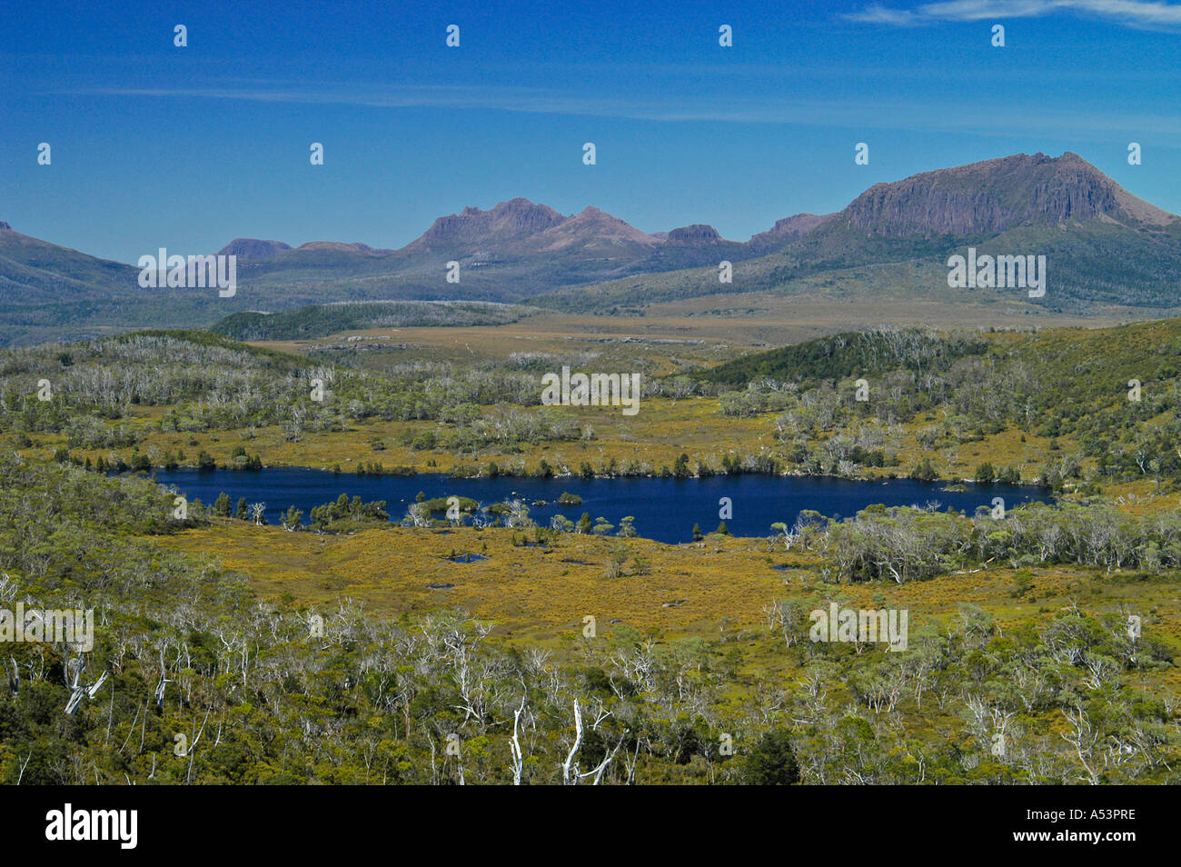 Lake Windermere on Overland Track in Cradle Mountain Lake St Clair