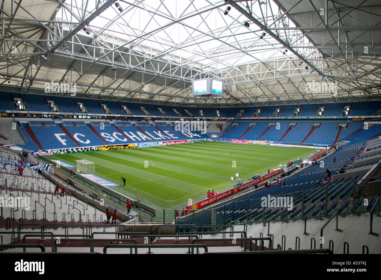 The Arena AufSchalke, now Veltins Arena, Gelsenkirchen, Germany Stock Photo