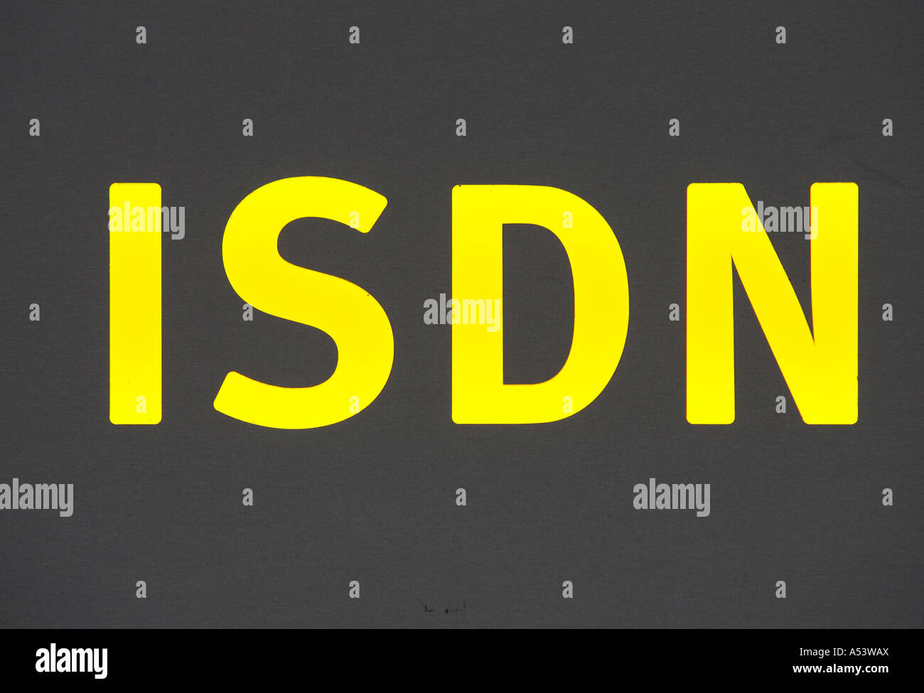 Isdn Logo Isdn Voice Service Application Icon PPT Presentation