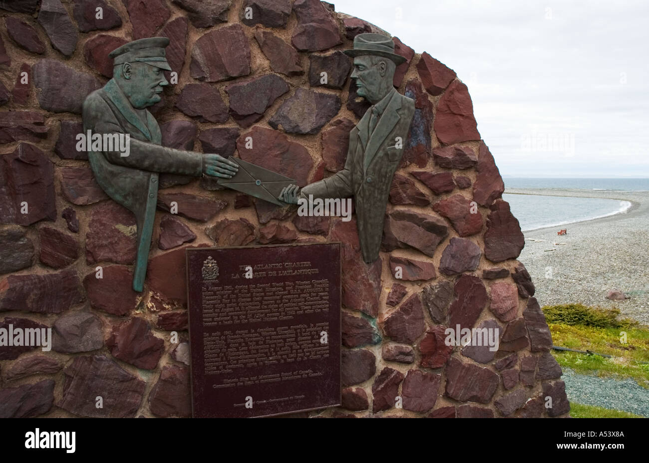Canada Newfoundland Ship Harbour Atlantic Charter National Historic