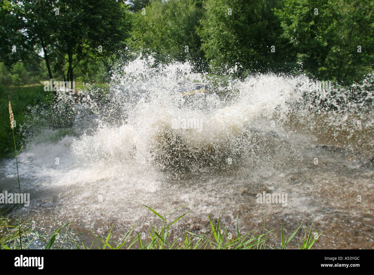 Car in river hires stock photography and images Alamy