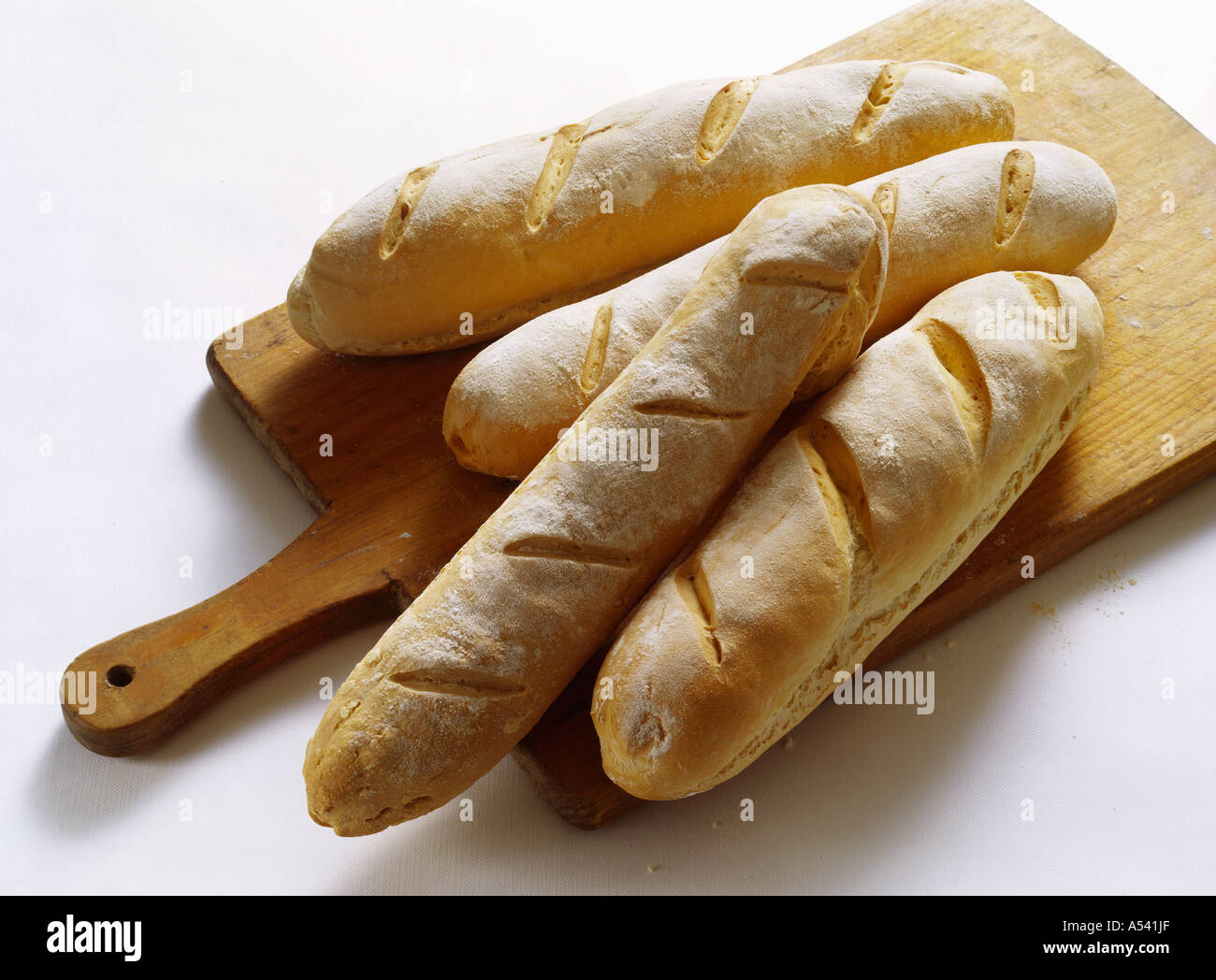 Quick baguettes Stock Photo