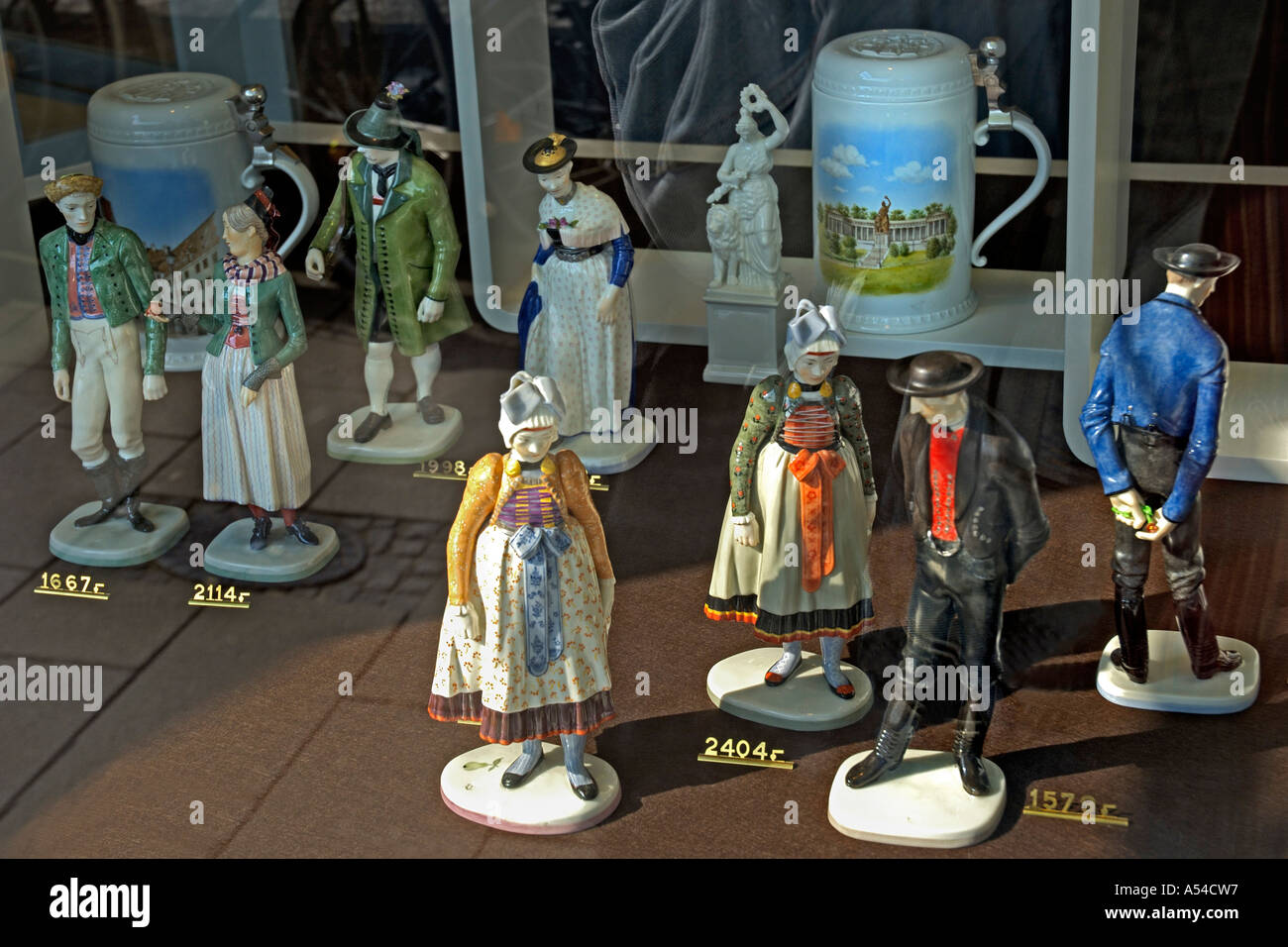 Nymphenburg porcelain manufactury factory near Wittelsbacher yard