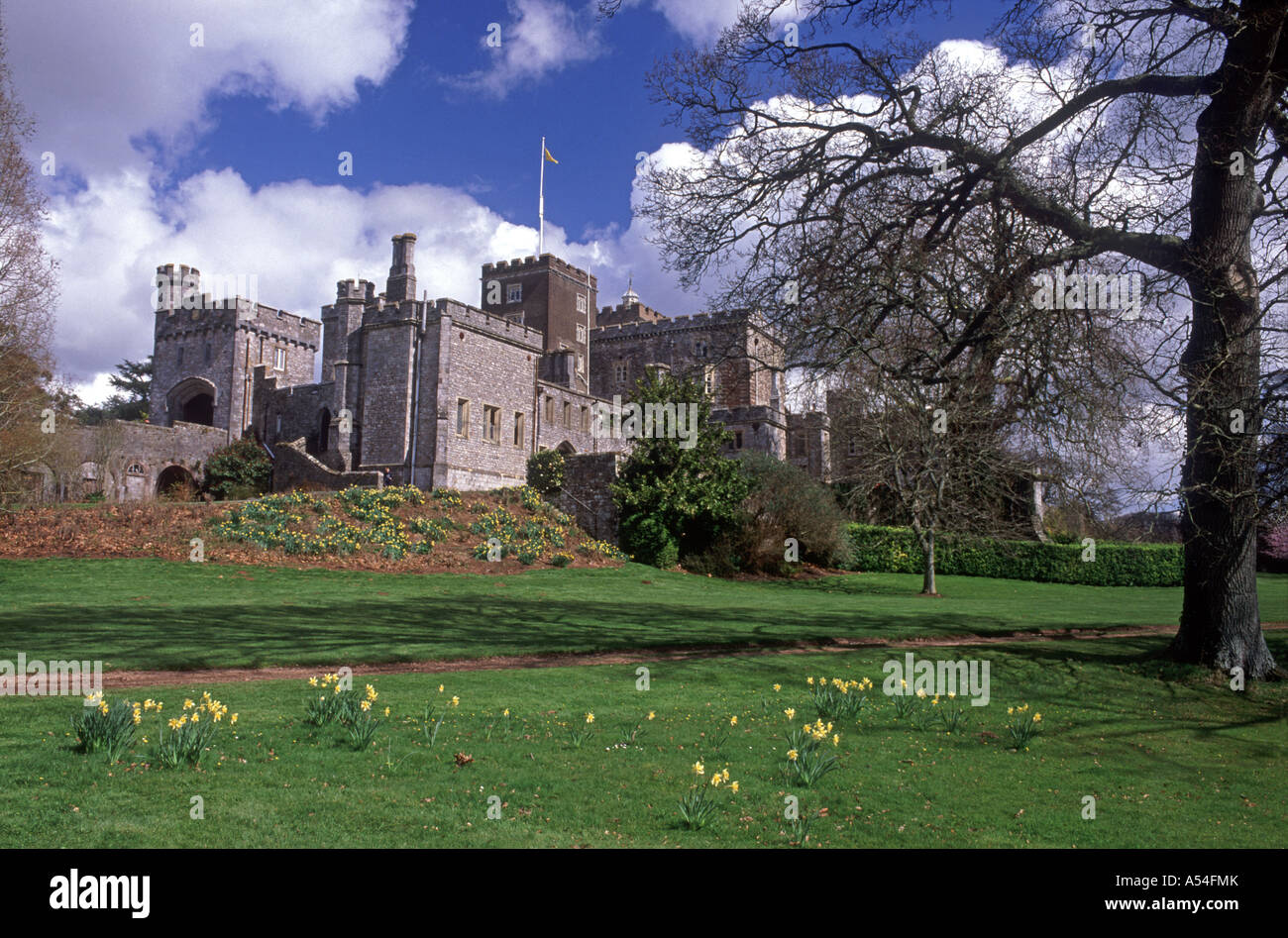 Powderam Castle Kenton. Devon. XPL 4761466 Stock Photo Alamy