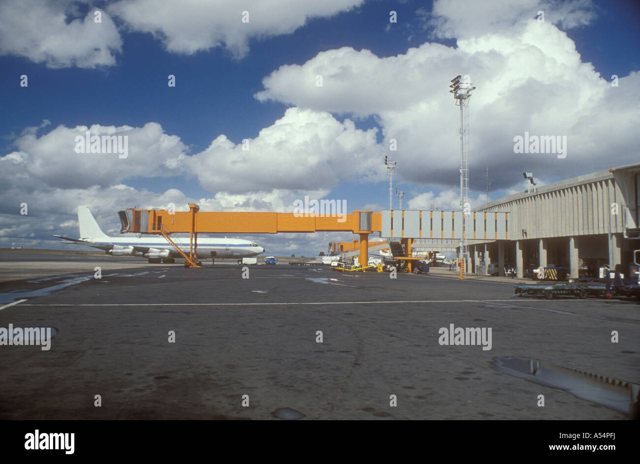 Facilities at the Jomo Kenyatta International Airport Nairobi Kenya East Africa Stock Photo