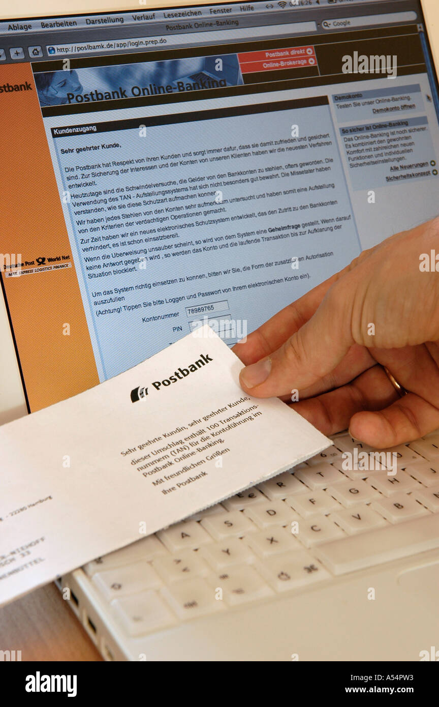 Online Banking Stock Photo 6398226 Alamy