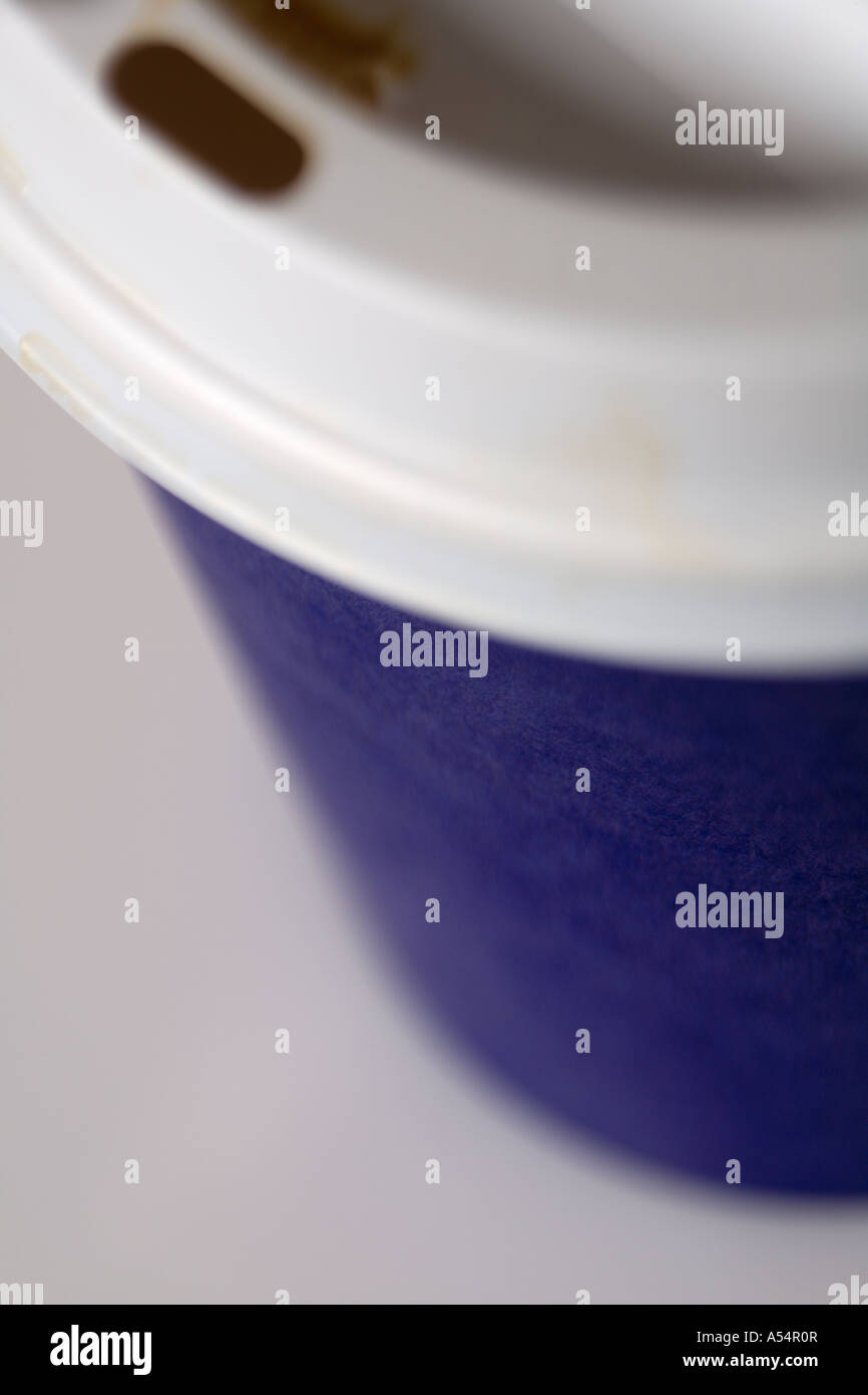 blue paper cup Stock Photo - Alamy