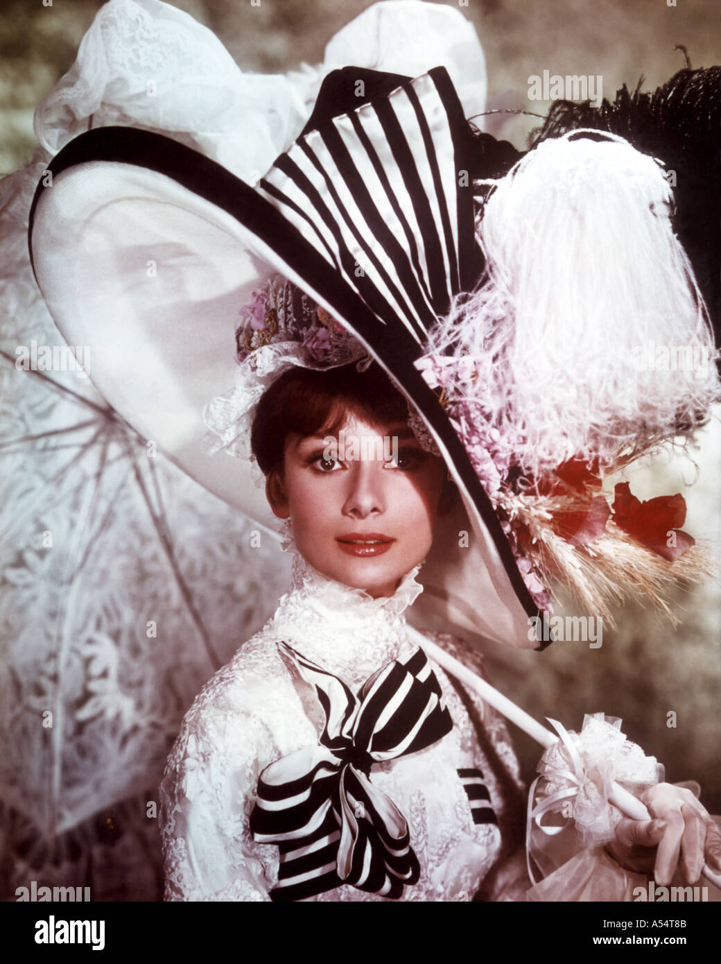 MY FAIR LADY 1964 film starring Audrey Hepburn as Eliza Doolittle www pictorialpress com Stock Photo