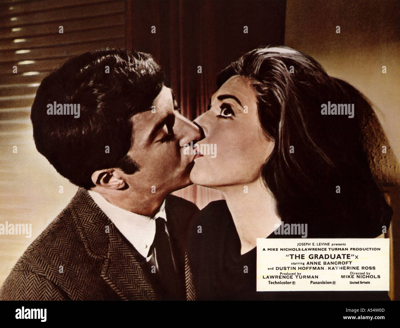 THE GRADUATE 1967 film classic with Dustin Hoffman and Anne Bancroft
