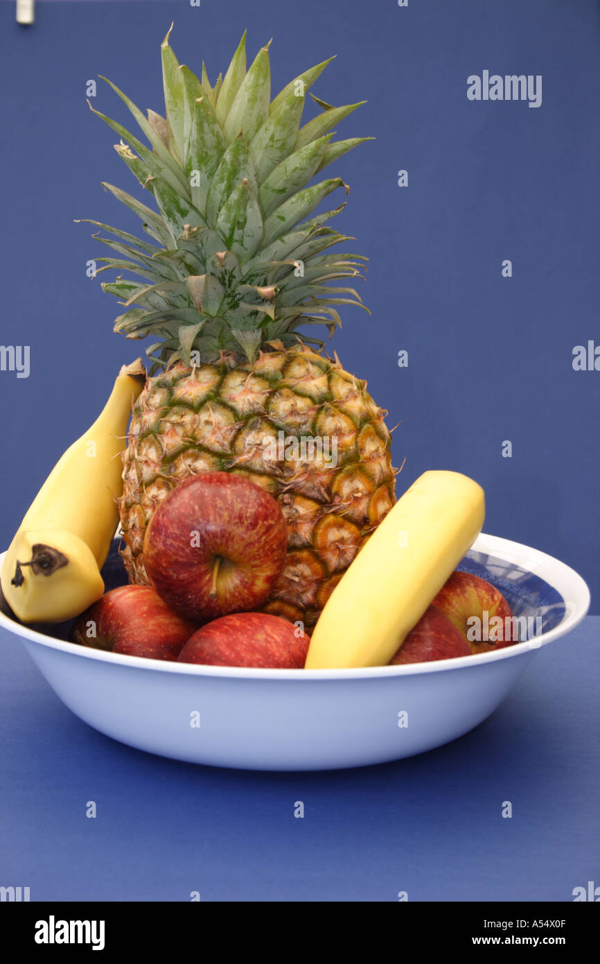 STILL LIFE OF A FRUIT BOWL Stock Photo Alamy