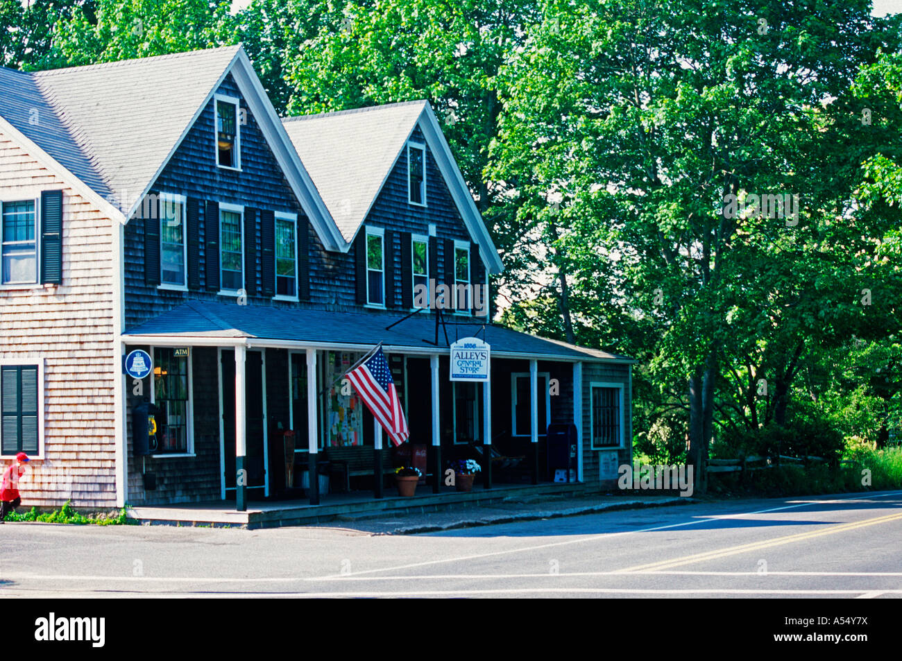 Alley s General Store West Tisbury MA Stock Photo Alamy
